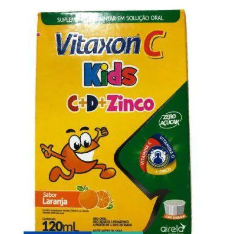 Vitaxon C Kids 120ml (Vitc+D+Zinco)