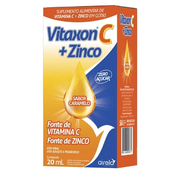 Vitaxon C Zinco Gotas 20ml (Vit C+Zinco)